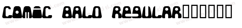 comic bald regular字体转换
